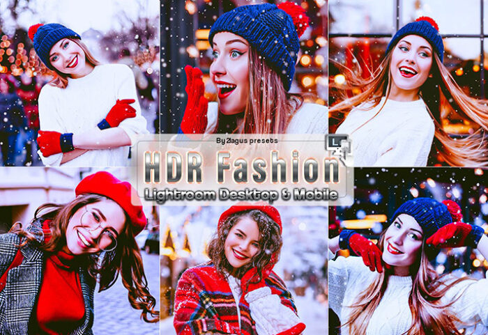 12 پریست لایت روم پرتره فشن و پریست کمرا راو فتوشاپ Premium Fashion Lightroom Presets