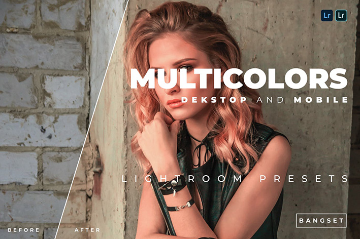 20 پریست رنگی لایت روم حرفه ای Multicolors Lightroom Preset 20 پریست رنگی لایت روم حرفه ای Multicolors Lightroom Preset