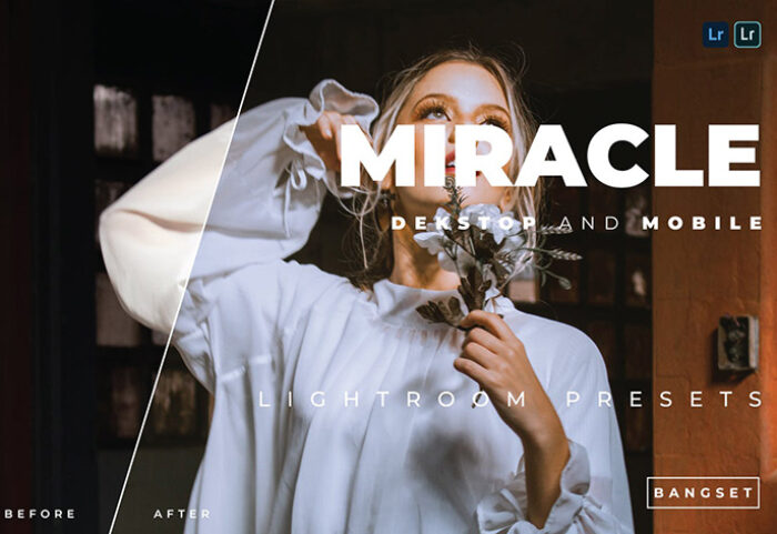 20 پریست رنگی لایت روم حرفه ای تم شگفت انگیز Miracle Lightroom Preset