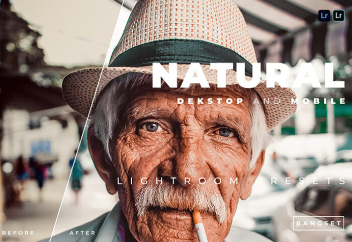 20 پریست رنگی لایت روم حرفه ای تم طبیعی Natural Lightroom Preset