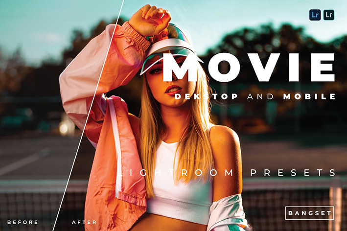 20 پریست رنگی لایت روم حرفه ای تم فیلم Movie Lightroom Preset 20 پریست رنگی لایت روم حرفه ای تم فیلم Movie Lightroom Preset