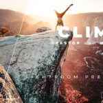 20 پریست رنگی لایت روم حرفه ای عکس فضای باز Climb Lightroom Preset