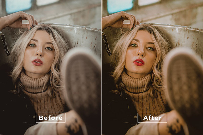 20 پریست رنگی لایت روم حرفه ای عکس پرتره Basilia Lightroom Preset 20 پریست رنگی لایت روم حرفه ای عکس پرتره Basilia Lightroom Preset
