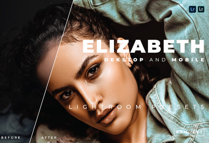 20 پریست رنگی لایت روم حرفه ای عکس پرتره Elizabeth Lightroom Preset
