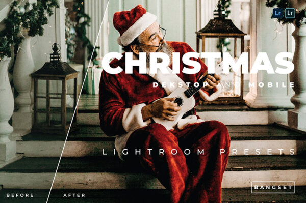 20 پریست رنگی لایت روم حرفه ای عکس کریسمس Christmas Lightroom Preset