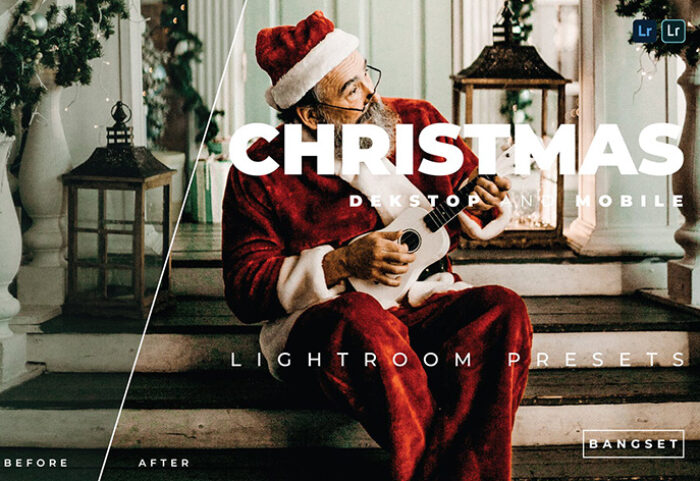 20 پریست رنگی لایت روم حرفه ای عکس کریسمس Christmas Lightroom Preset