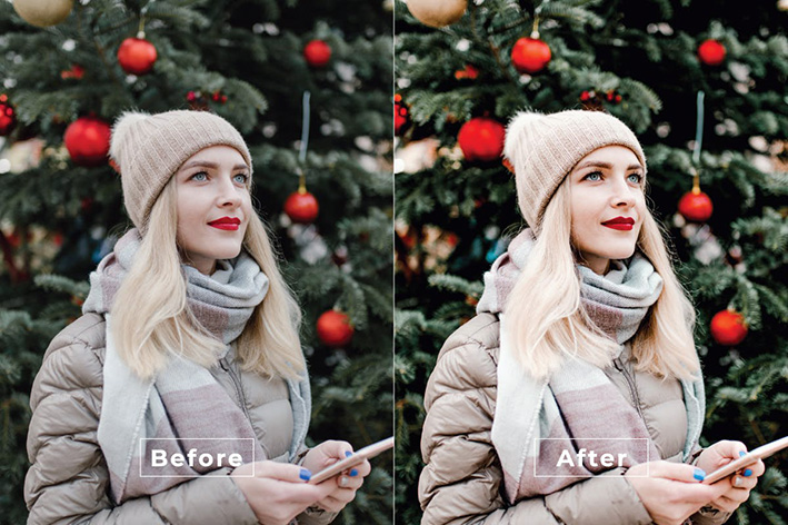 20 پریست رنگی لایت روم حرفه ای عکس کریسمس Christmas Lightroom Preset 20 پریست رنگی لایت روم حرفه ای عکس کریسمس Christmas Lightroom Preset