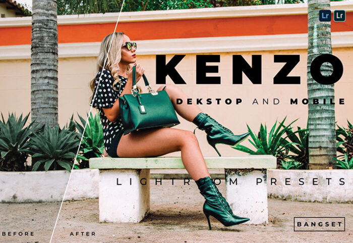 20 پریست رنگی لایت روم حرفه ای فشن Kenzo Lightroom Preset