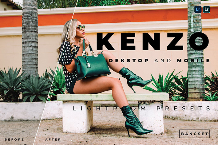 20 پریست رنگی لایت روم حرفه ای فشن Kenzo Lightroom Preset 20 پریست رنگی لایت روم حرفه ای فشن Kenzo Lightroom Preset