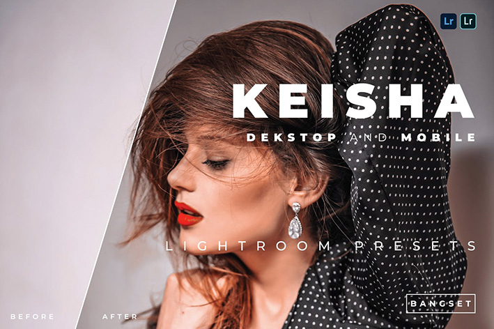 20 پریست رنگی لایت روم حرفه ای پرتره Keisha Lightroom Preset 20 پریست رنگی لایت روم حرفه ای پرتره Keisha Lightroom Preset