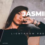 20 پریست رنگی لایت روم پرتره تم گل یاس Jasmine Lightroom Preset