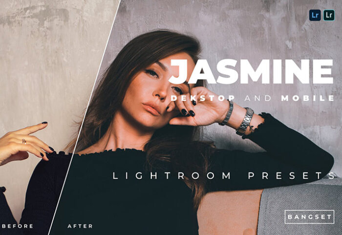 20 پریست رنگی لایت روم پرتره تم گل یاس Jasmine Lightroom Preset