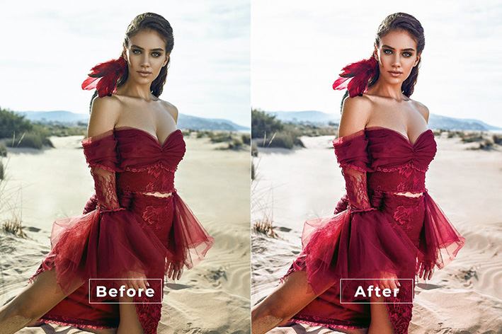 20 پریست رنگی پرتره حرفه ای لایت روم Euginia Lightroom Preset 20 پریست رنگی پرتره حرفه ای لایت روم Euginia Lightroom Preset