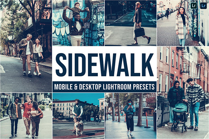 20 پریست لایت روم رنگی حرفه ای تم پیاده رو Sidewalk Lightroom Presets 20 پریست لایت روم رنگی حرفه ای تم پیاده رو Sidewalk Lightroom Presets