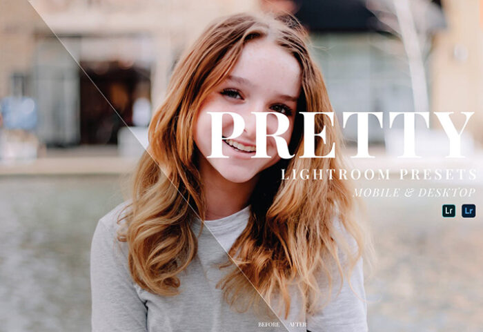 20 پریست لایت روم رنگی زیبا دسکتاپ و موبایل Pretty Lightroom Presets