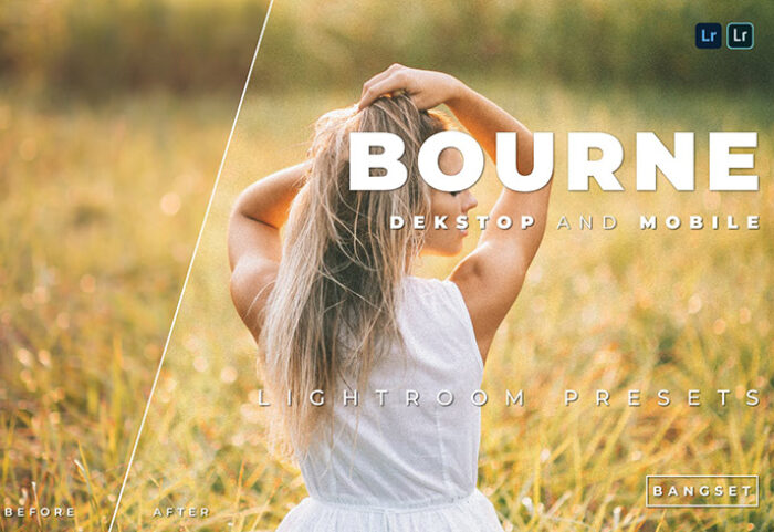 20 پریست لایت روم پرتره دسکتاپ و موبایل Bourne Lightroom Preset