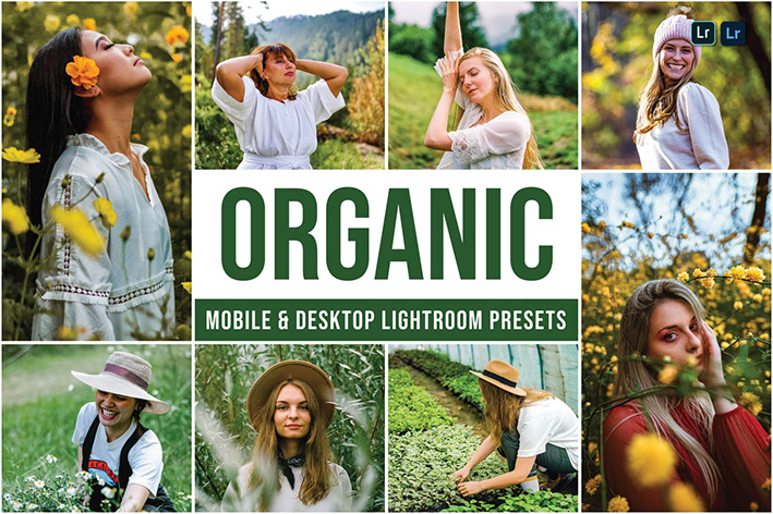 30 پریست رنگی حرفه ای لایت روم تم ارگانیک Organic Lightroom Presets 30 پریست رنگی حرفه ای لایت روم تم ارگانیک Organic Lightroom Presets