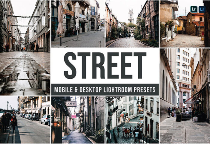 30 پریست رنگی لایت روم تم عکس خیابانی Street Lightroom Presets