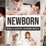 30 پریست لایت روم آتلیه کودک و نوزاد Newborn Lightroom Presets