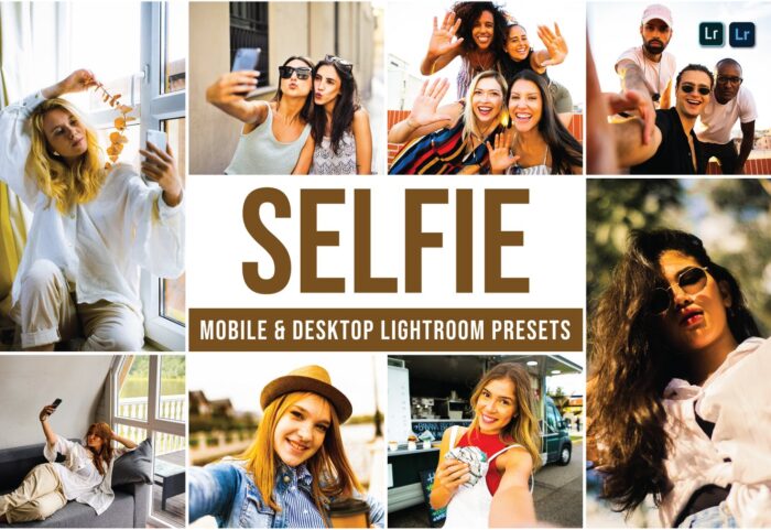 30 پریست لایت روم تم رنگی عکس سلفی Selfie Lightroom Presets