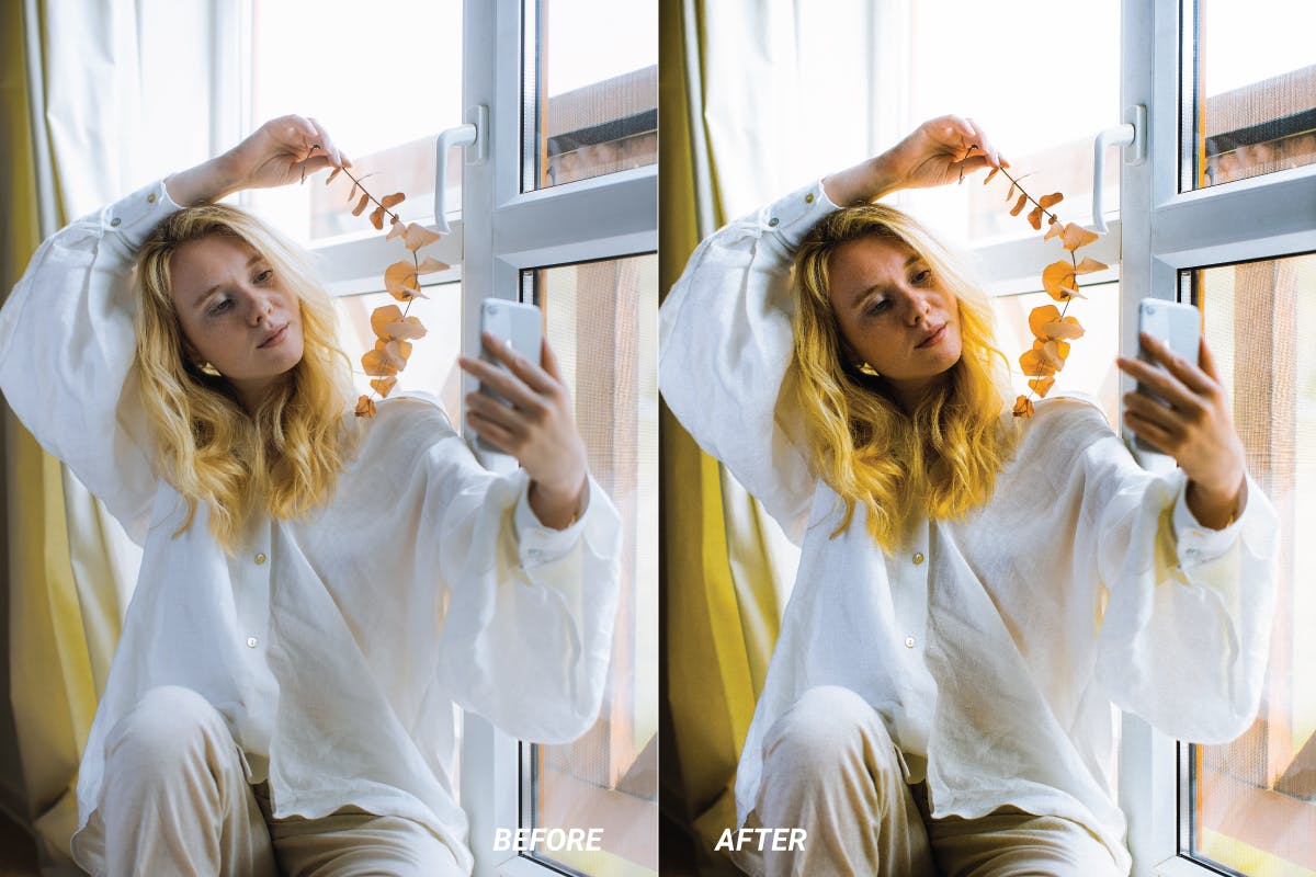 30 پریست لایت روم تم رنگی عکس سلفی Selfie Lightroom Presets 30 پریست لایت روم تم رنگی عکس سلفی Selfie Lightroom Presets
