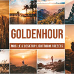 30 پریست لایت روم حرفه ای تم ساعت طلایی Golden Hour Lightroom Presets