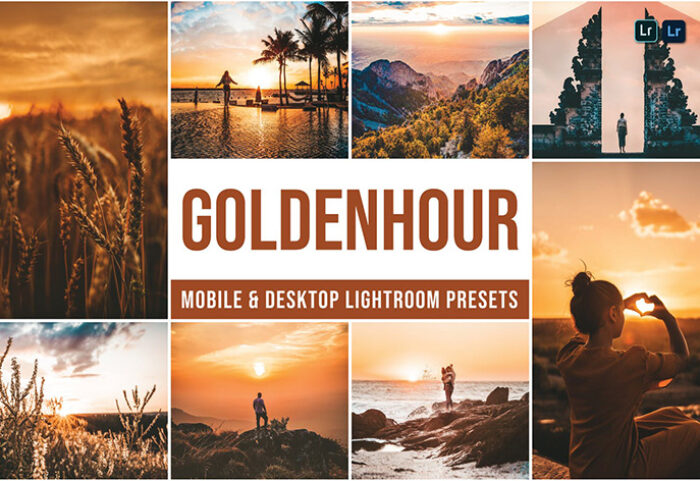 30 پریست لایت روم حرفه ای تم ساعت طلایی Golden Hour Lightroom Presets
