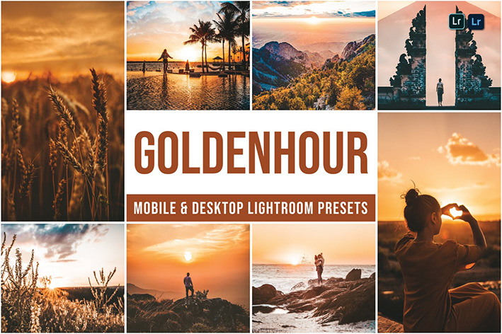 30 پریست لایت روم حرفه ای تم ساعت طلایی Golden Hour Lightroom Presets 30 پریست لایت روم حرفه ای تم ساعت طلایی Golden Hour Lightroom Presets