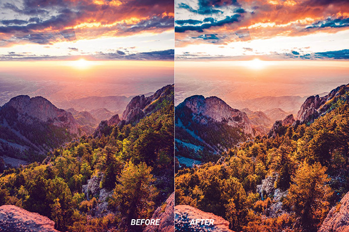 30 پریست لایت روم حرفه ای تم ساعت طلایی Golden Hour Lightroom Presets 30 پریست لایت روم حرفه ای تم ساعت طلایی Golden Hour Lightroom Presets