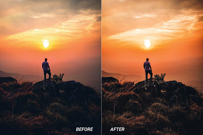 30 پریست لایت روم حرفه ای تم ساعت طلایی Golden Hour Lightroom Presets 30 پریست لایت روم حرفه ای تم ساعت طلایی Golden Hour Lightroom Presets