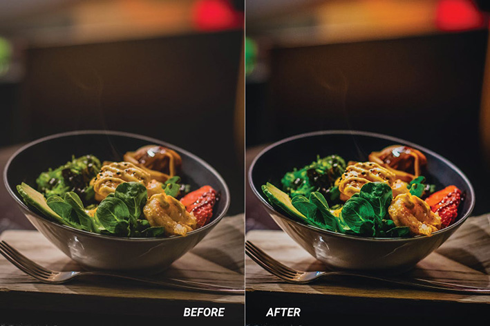 30 پریست لایت روم حرفه ای عکس غذا Foodblogger Lightroom Presets 30 پریست لایت روم حرفه ای عکس غذا Foodblogger Lightroom Presets