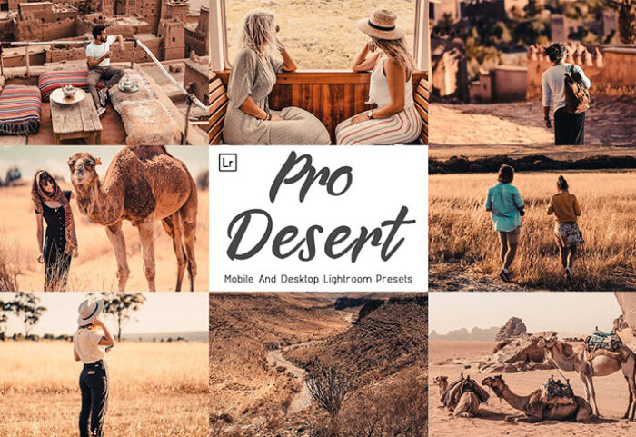 30 پریست لایت روم رنگی حرفه ای تم صحرا Pro Desert Mobile And Lightroom