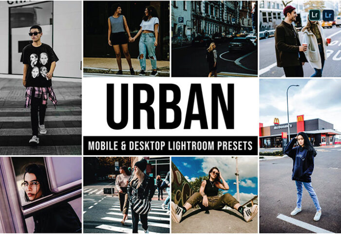 30 پریست لایت روم رنگی حرفه ای جدید Urban Lightroom Presets