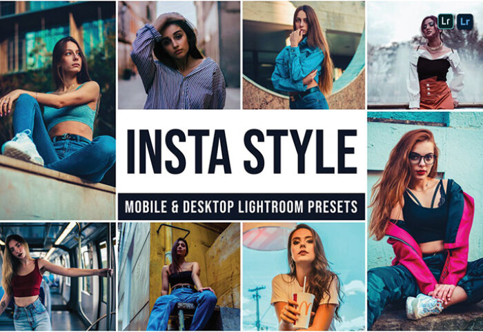 30 پریست لایت روم عکس اینستاگرام دسکتاپ و موبایل Insta Style Lightroom Presets