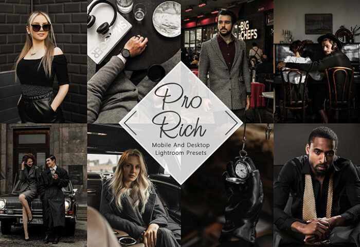 30 پریست لایت روم فشن حرفه ای و پریست کمراراو Neo Rich Lightroom Presets
