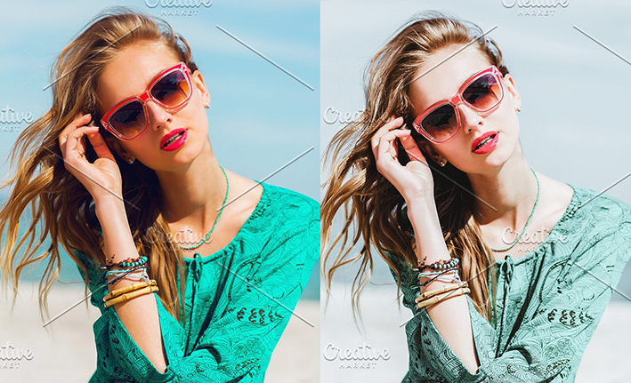 30 پریست لایت روم پرتره حرفه ای فشن Elodie Lightroom Presets 30 پریست لایت روم پرتره حرفه ای فشن Elodie Lightroom Presets