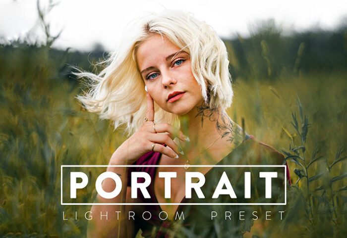 30 پریست لایت روم پرتره و پریست کمرا راو PORTRAIT Lightroom Preset
