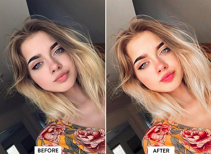 30 پریست لایت روم پرتره و پریست کمرا راو PORTRAIT Lightroom Preset 30 پریست لایت روم پرتره و پریست کمرا راو PORTRAIT Lightroom Preset