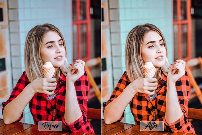 30 پریست لایت روم پرتره و پریست کمراراو تم شاد Pro Juicy Lightroom Presets 30 پریست لایت روم پرتره و پریست کمراراو تم شاد Pro Juicy Lightroom Presets