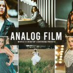 40 پریست لایت روم و پریست کمرا راو و اکشن فتوشاپ تم فیلم آنالوگ Analog Film Lightroom Presets