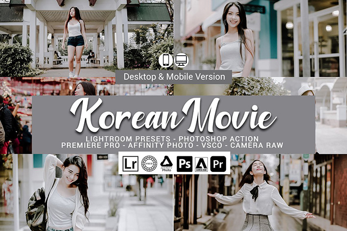 73 پریست لایت روم و کمرا راو و اکشن فتوشاپ و لات رنگی Korean Movie Lightroom Presets 73 پریست لایت روم و کمرا راو و اکشن فتوشاپ و لات رنگی Korean Movie Lightroom Presets