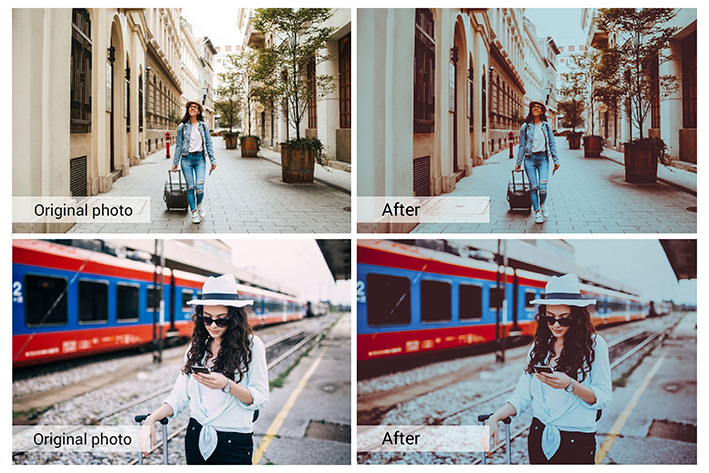 80 پریست لایت روم و کمرا راو و اکشن فتوشاپ و لات رنگی Brown Faded Lightroom Presets 80 پریست لایت روم و کمرا راو و اکشن فتوشاپ و لات رنگی Brown Faded Lightroom Presets