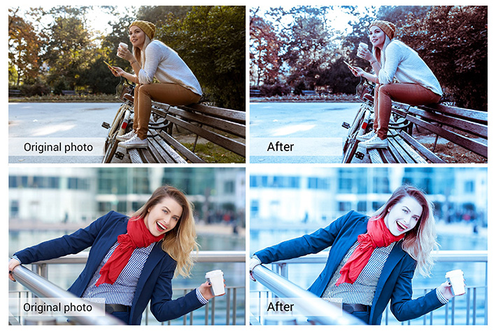 80 پریست لایت روم و کمرا راو و اکشن فتوشاپ و لات رنگی Butter milk Lightroom Presets 80 پریست لایت روم و کمرا راو و اکشن فتوشاپ و لات رنگی Butter milk Lightroom Presets