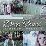 80 پریست لایت روم و کمرا راو و اکشن فتوشاپ و لات رنگی Deep Tones Lightroom Presets
