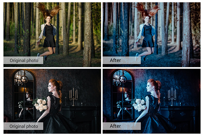 80 پریست لایت روم و کمرا راو و اکشن فتوشاپ و لات رنگی تم آبی دریا Deep Blue Sea Lightroom Presets 80 پریست لایت روم و کمرا راو و اکشن فتوشاپ و لات رنگی تم آبی دریا Deep Blue Sea Lightroom Presets
