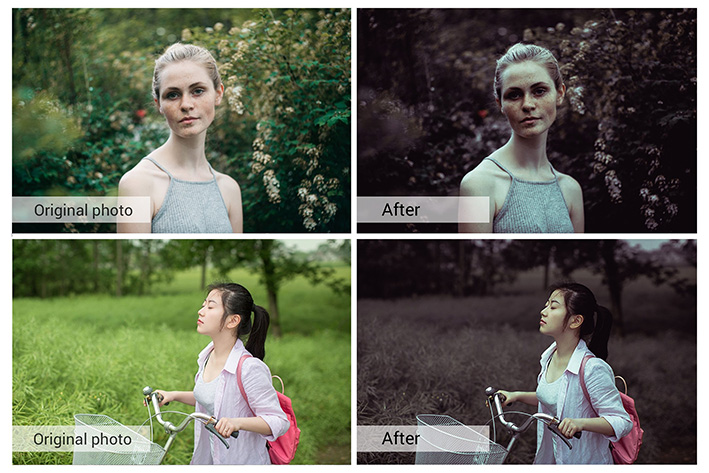 80 پریست لایت روم و کمرا راو و اکشن فتوشاپ و لات رنگی تم اعماق جنگل Deep Forest Lightroom Presets 80 پریست لایت روم و کمرا راو و اکشن فتوشاپ و لات رنگی تم اعماق جنگل Deep Forest Lightroom Presets