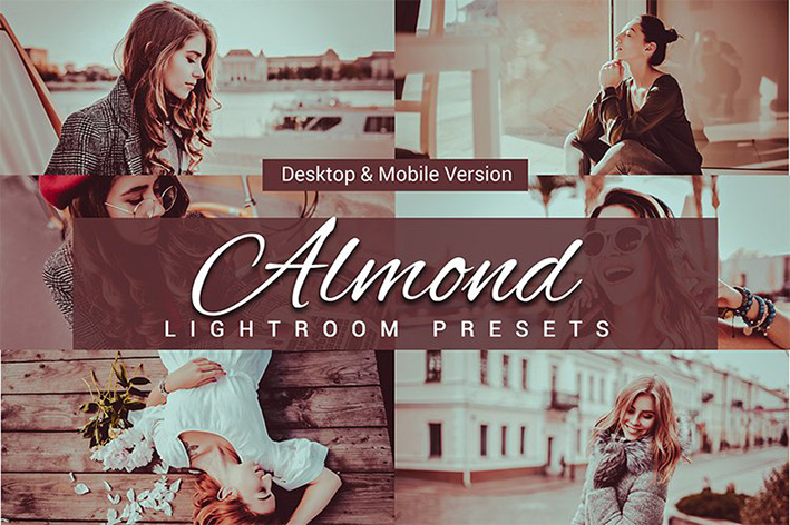 80 پریست لایت روم و کمرا راو و اکشن فتوشاپ و لات رنگی تم بادام Almond Lightroom Presets 80 پریست لایت روم و کمرا راو و اکشن فتوشاپ و لات رنگی تم بادام Almond Lightroom Presets