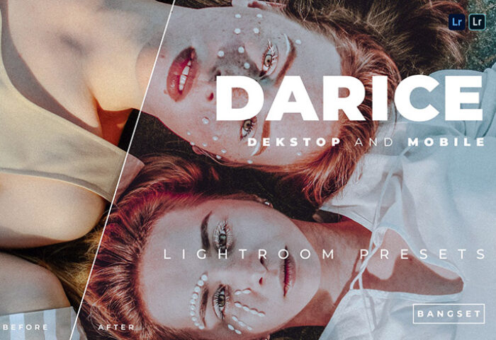 خرید 20 پریست رنگی لایت روم حرفه ای Darice Lightroom Preset