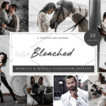 پریست لایت روم سینمایی حرفه ای تم نقره ای Bleached Lightroom Presets