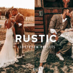 پریست لایت روم عکس عروسی تم عشق روستایی RUSTIC BOHO LIGHTROOM PRESETS